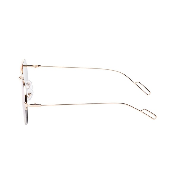 Brow Bar Round Sunglasses - Picture 2 of 2